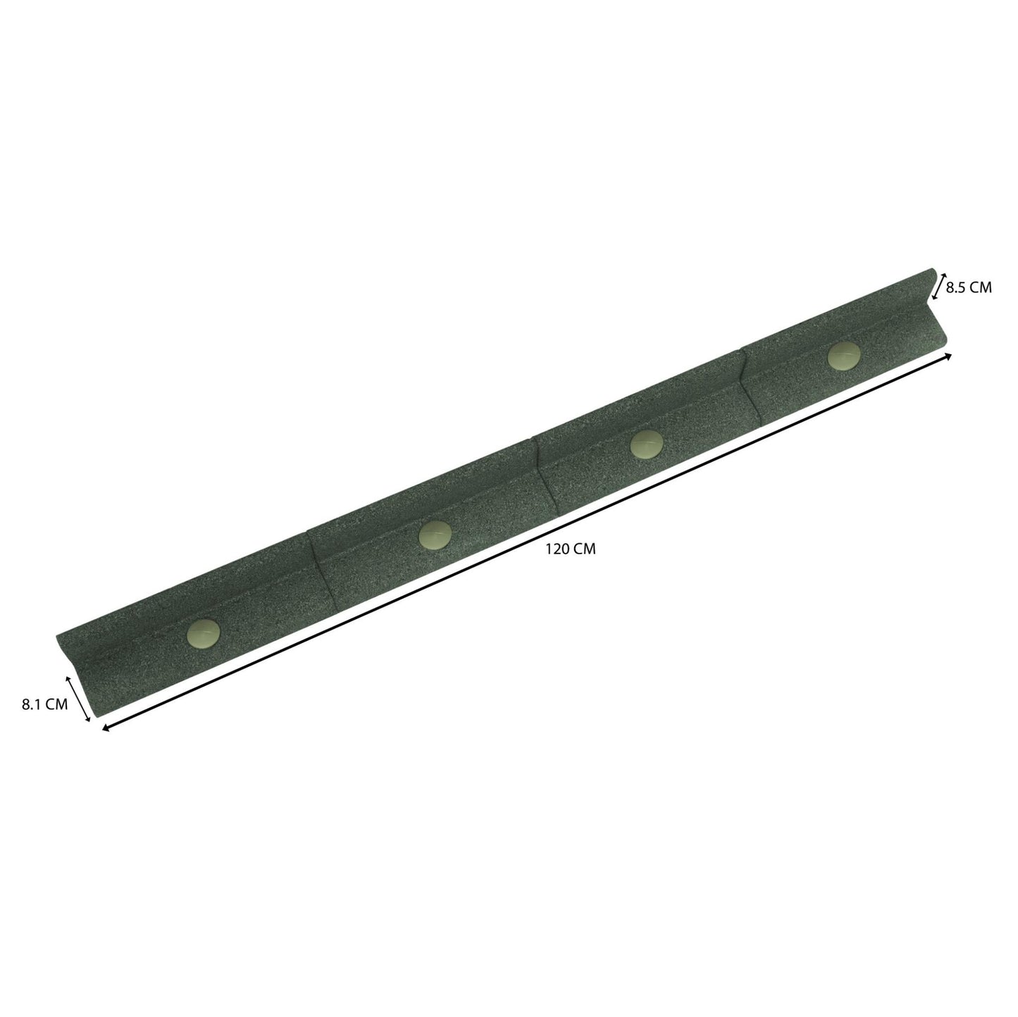 Bordura Flexible Para Jardín 31.2m Con Mazo – Verde_4