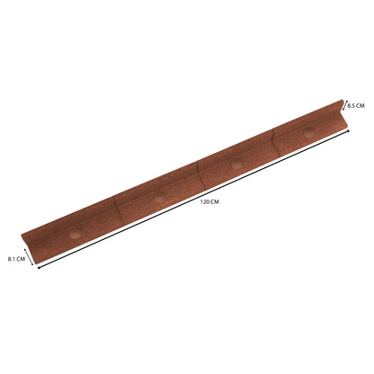 Bordura Flexible Para Jardín 43.2m Con Mazo – Terracota_4