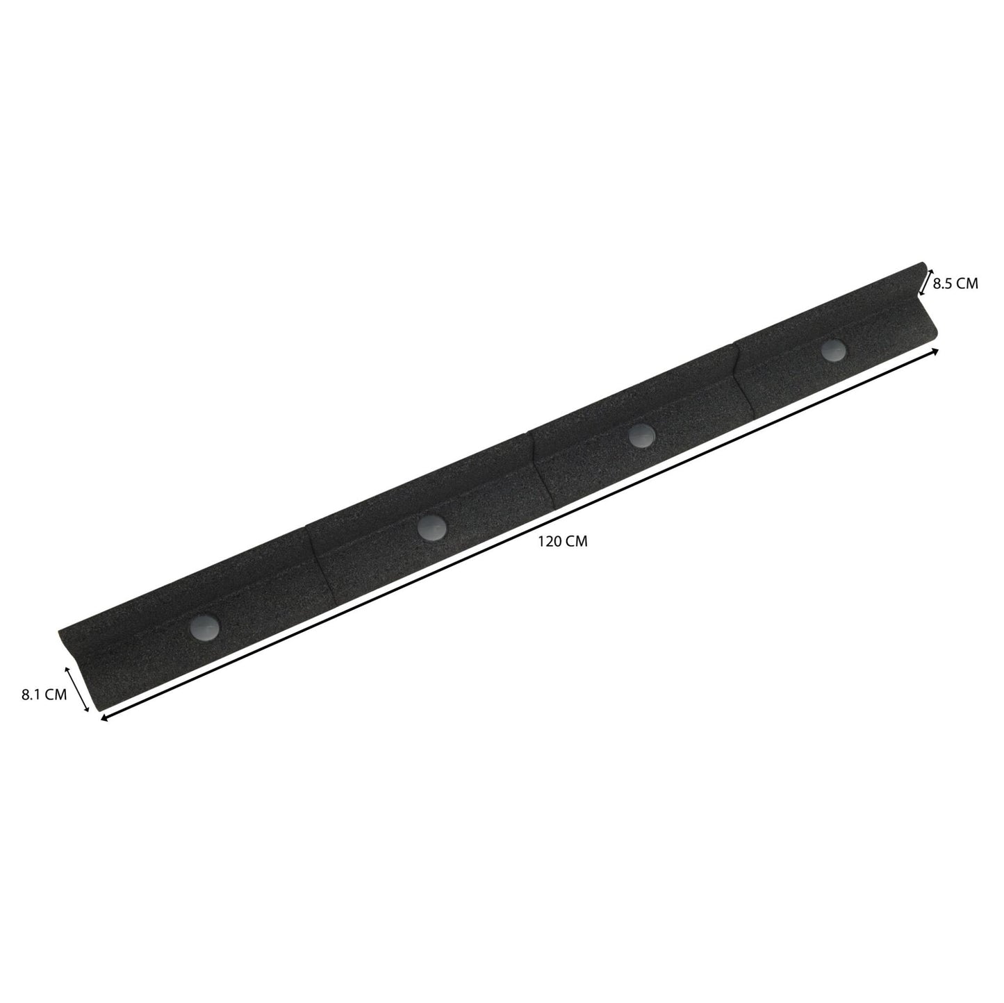 Bordura Flexible Para Jardín 55.2m Con Mazo – Negra_4