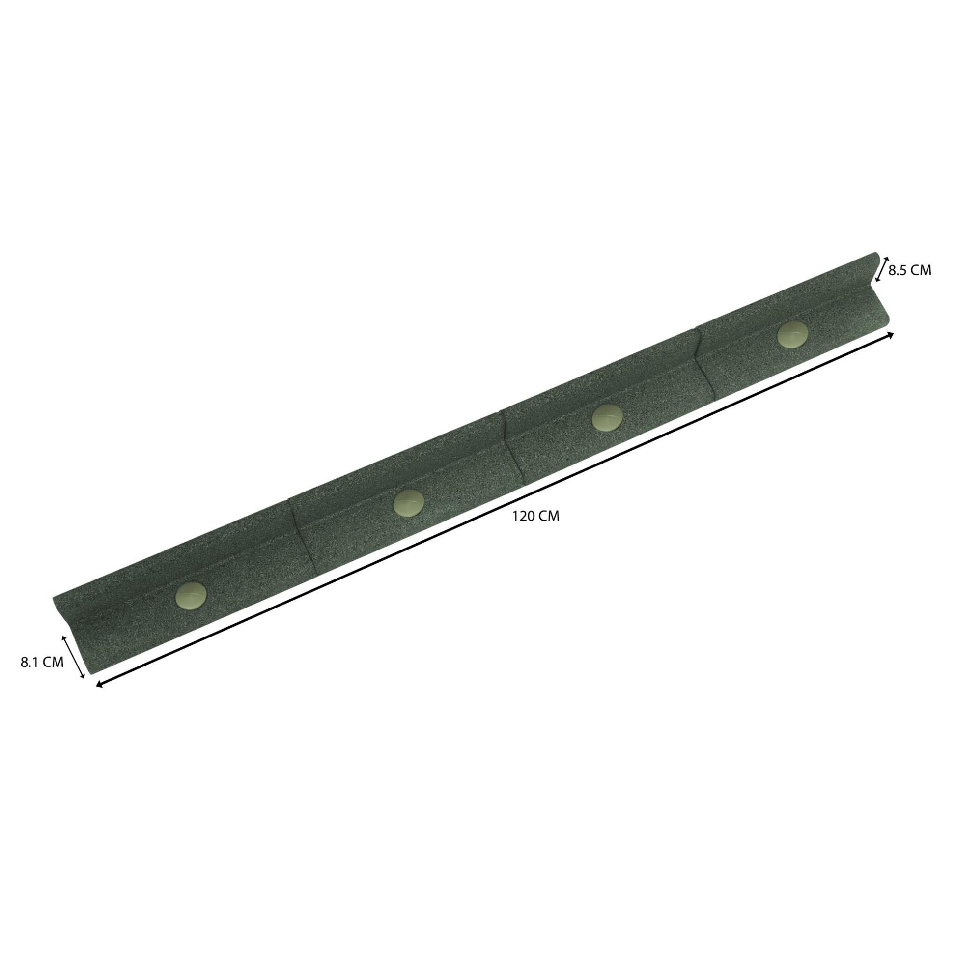 Bordura Flexible Para Jardín 55.2m Con Mazo – Verde_4