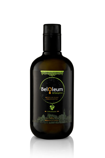 Botella Aceite Oliva Virgen Extra Arbequina Beloleum (500 Ml)_0