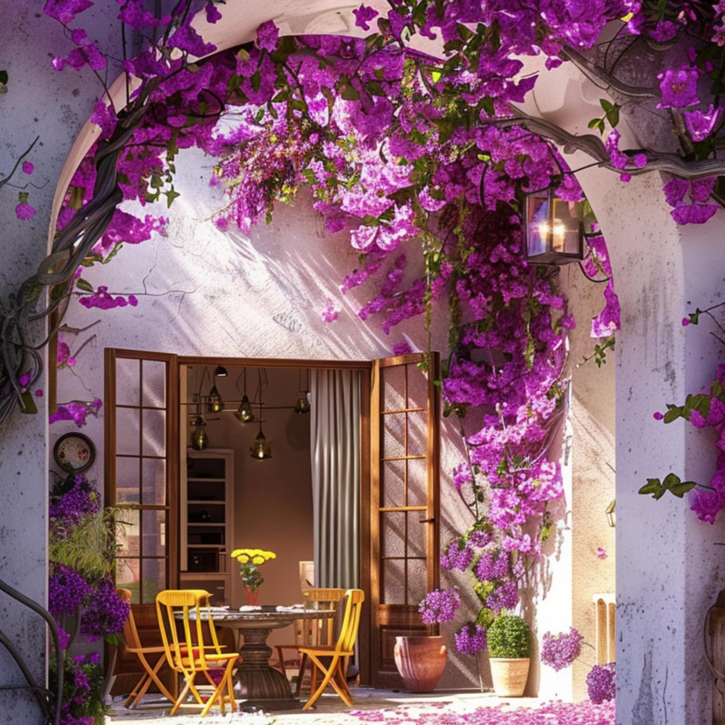Buganvilla - 2 Pzs - Bougainvillea 'alexandra' - Altura 50-60cm - ⌀17cm_1