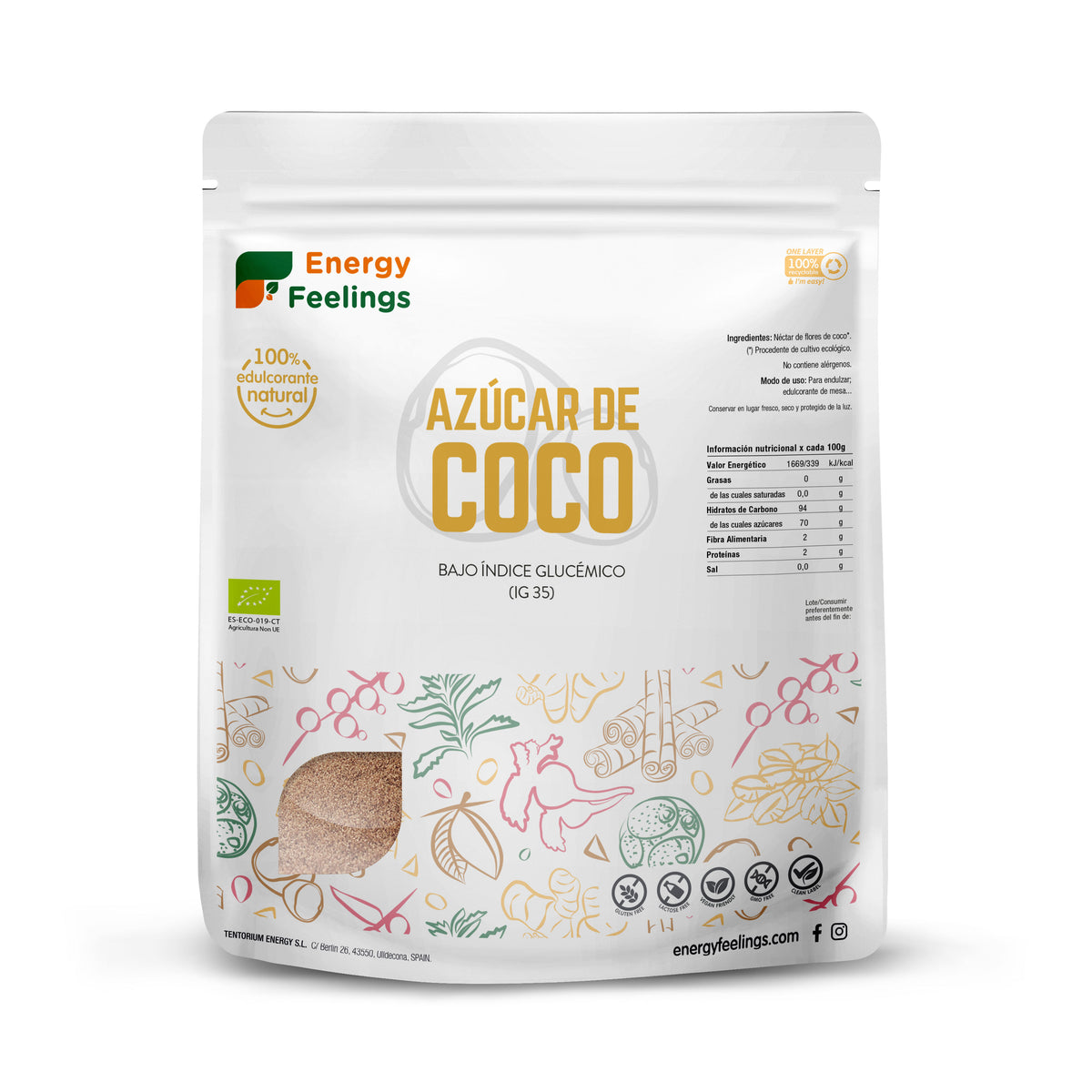 COCO ECO azucar Doypack 1 kg