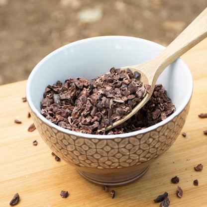 Cacao nibs criollo ecológico, trocitos de cacao puro sin azúcar para toppings 150 g_1