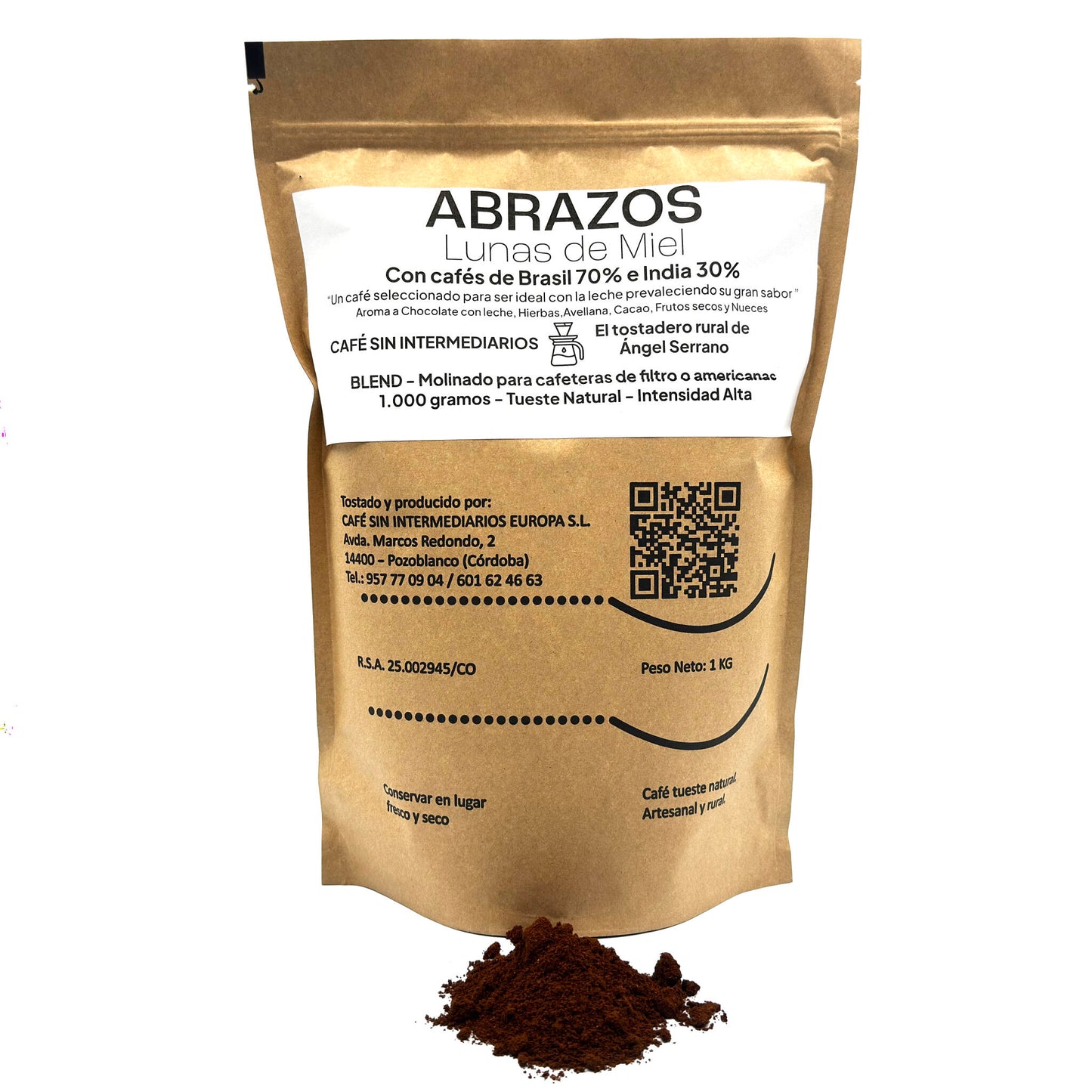 Cafe Sin Intermediarios - Abrazos 1kg - Tostado Semanal|cafeteras De Filtro Y Americanas|ideal Café Con Leche_0