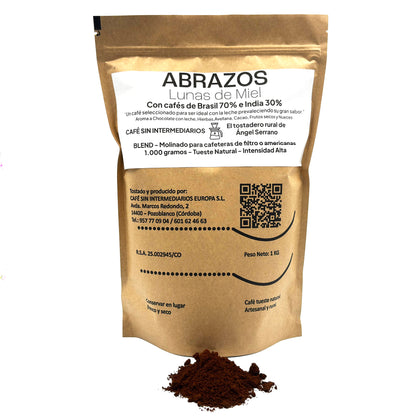 Cafe Sin Intermediarios - Abrazos 1kg - Tostado Semanal|cafeteras De Filtro Y Americanas|ideal Café Con Leche_0