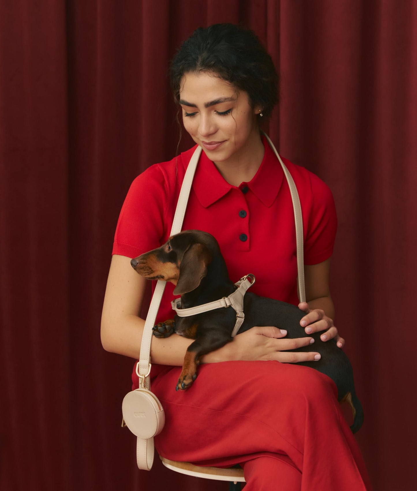 Cafide Arnés De Cuero Vegano step-in Negro. Modelo Jala. Talla M_3