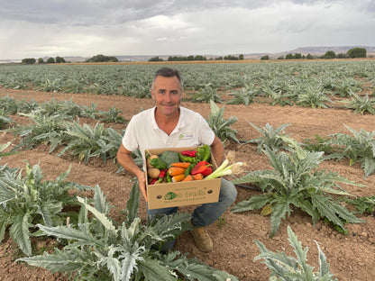 Caja 7kg de pimientos para asar BIO De La Huerta Navarra_1