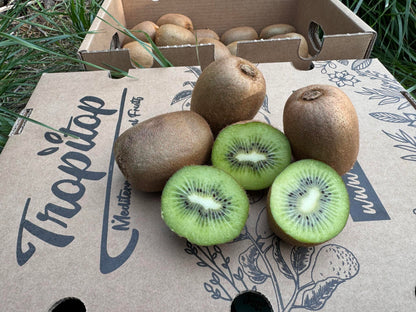 Caja De Kiwis Verde De Temporada Tropitop Caja De 4kg_4