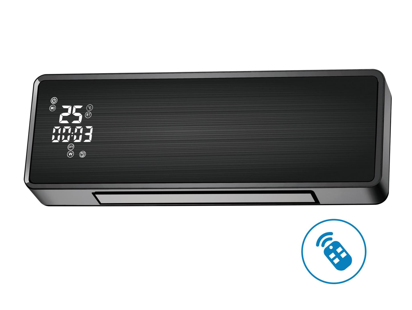 Calefactor Split Mural 2000 W Con Control Wifi Y Temporizador Hoti M100 Purline_1