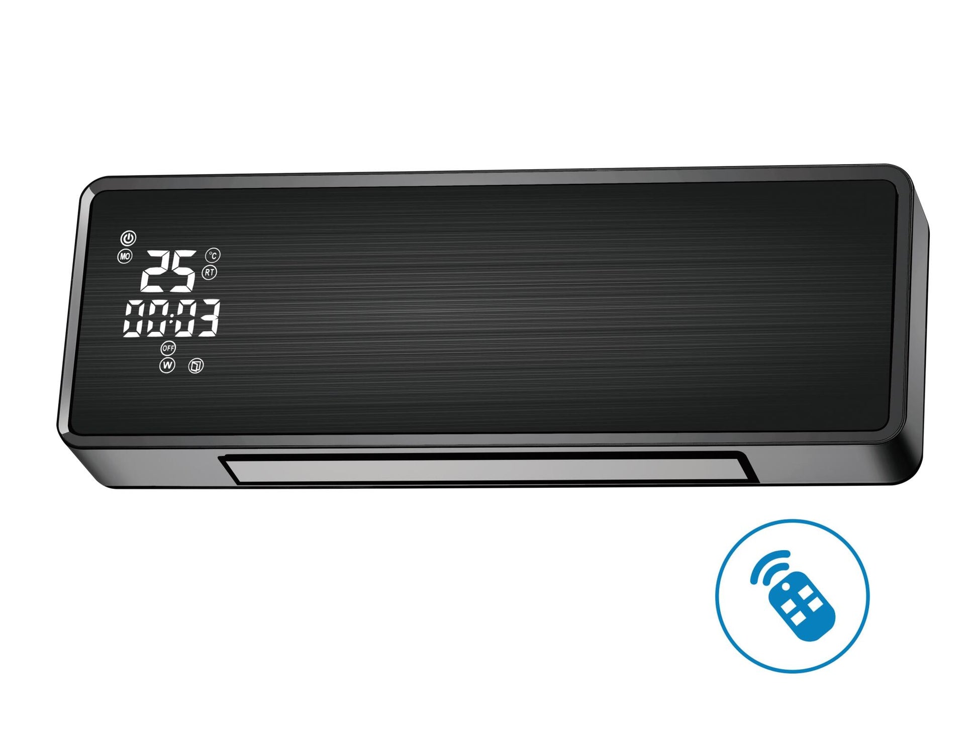 Calefactor Split Mural 2000 W Con Control Wifi Y Temporizador Hoti M100 Purline_1