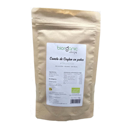 Canela De Ceylan En Polvo Bio, 100g – Sin Gluten_0