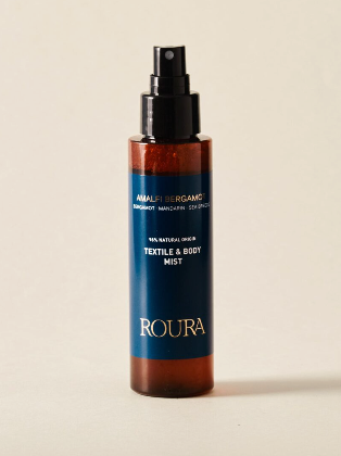 Bruma corporal y textil Amalfi Bergamot Roura Icons 100 ml – bergamota, mandarina e iris