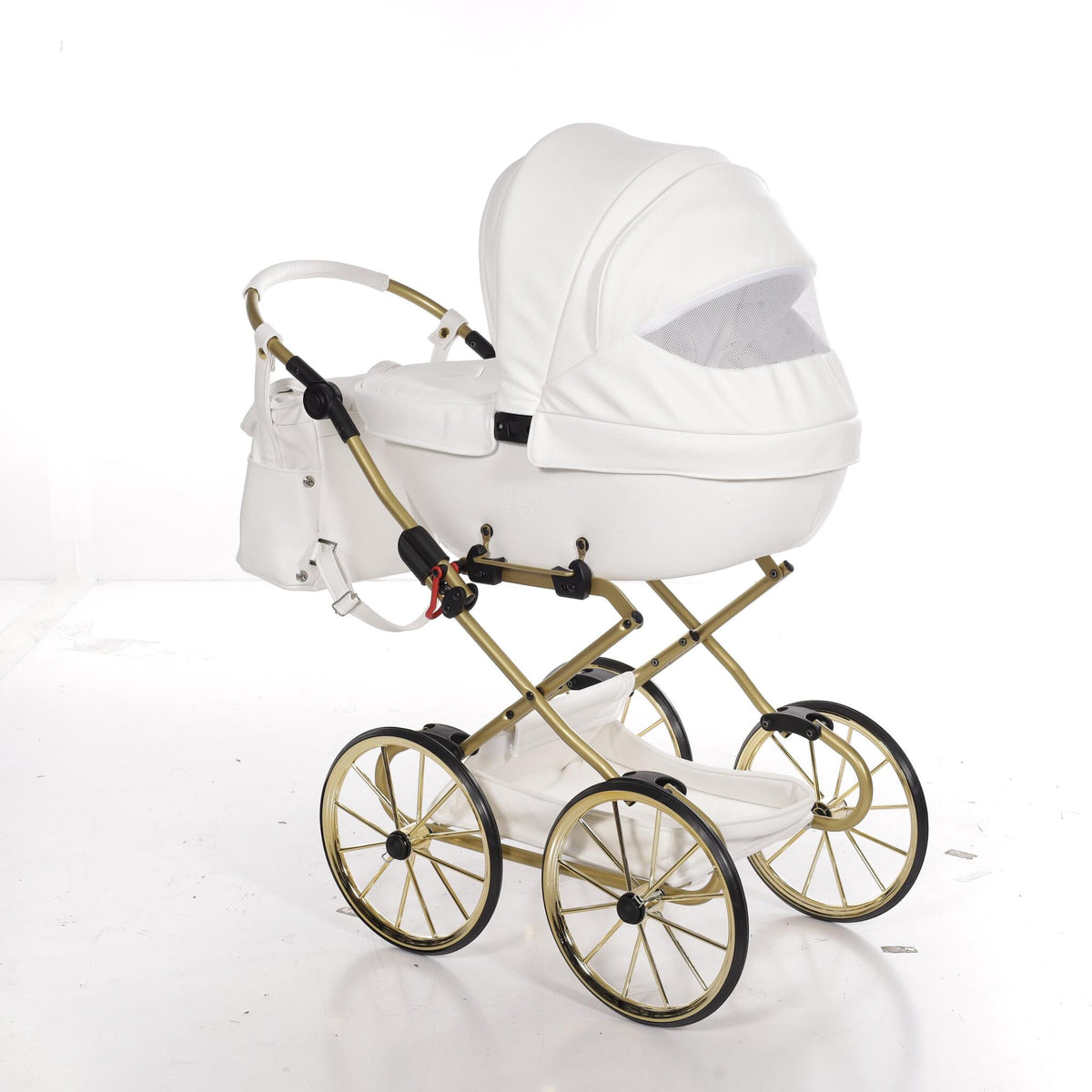 Carro De Muñecas Bon Bon Mini Classic Blanco_3