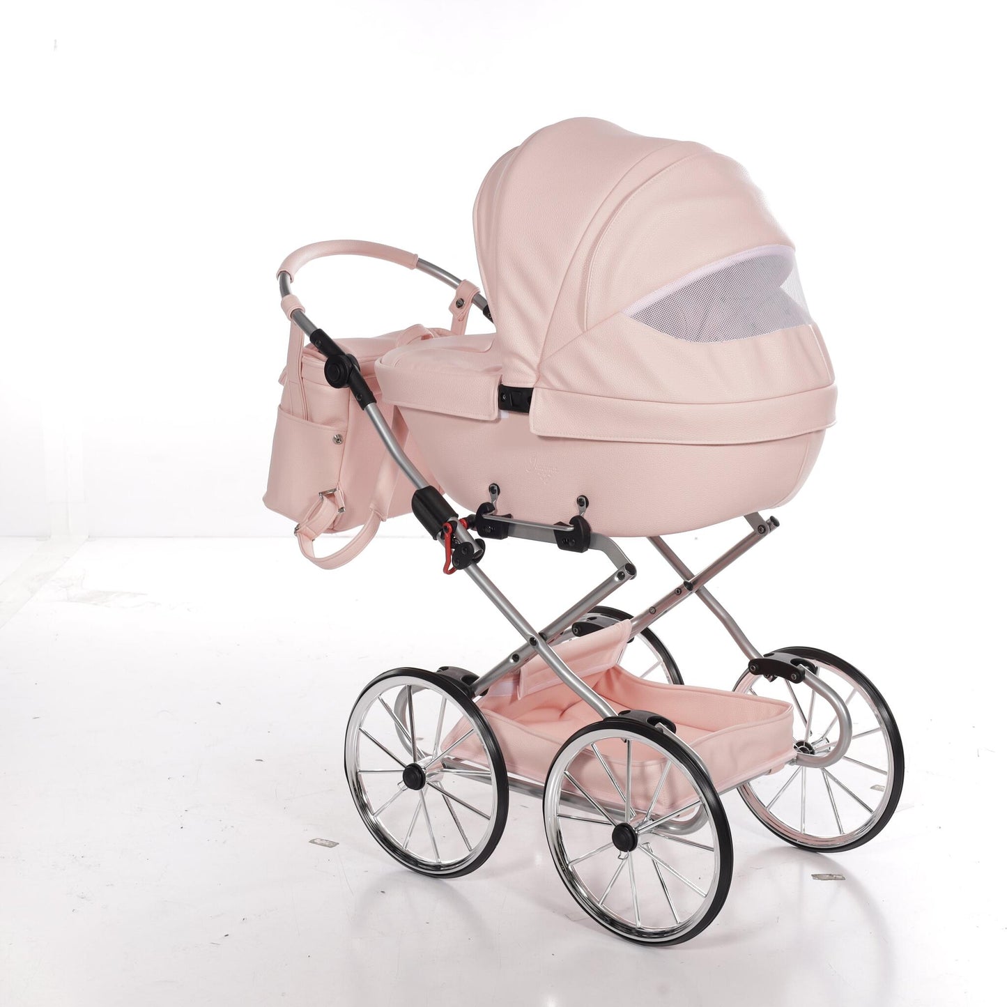 Carro De Muñecas Bon Bon Mini Classic Rosa_0