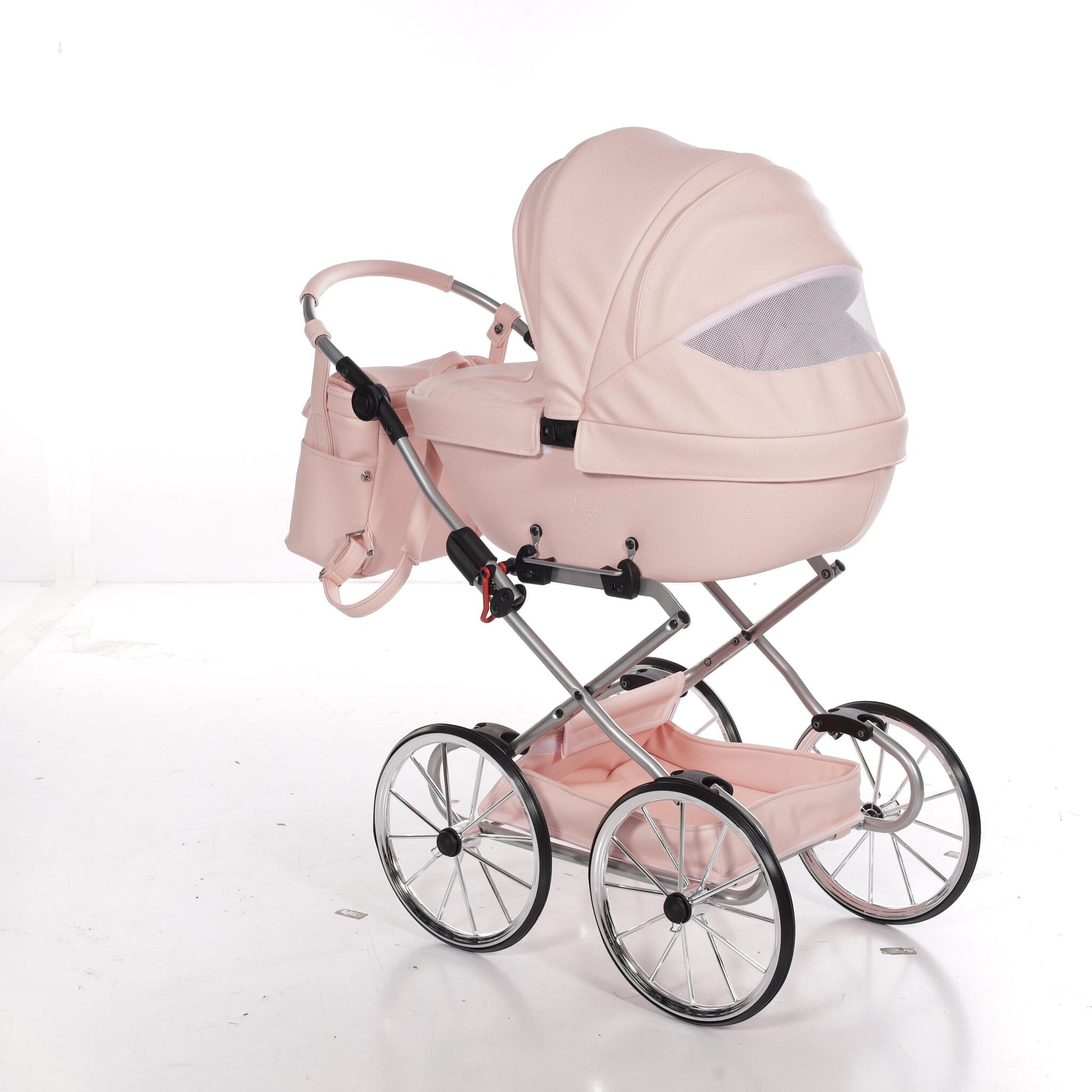 Carro De Muñecas Bon Bon Mini Classic Rosa_0