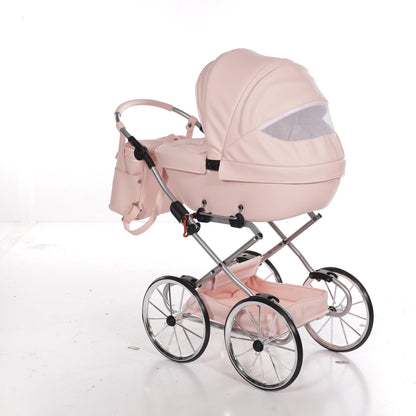 Carro De Muñecas Bon Bon Mini Classic Rosa_0