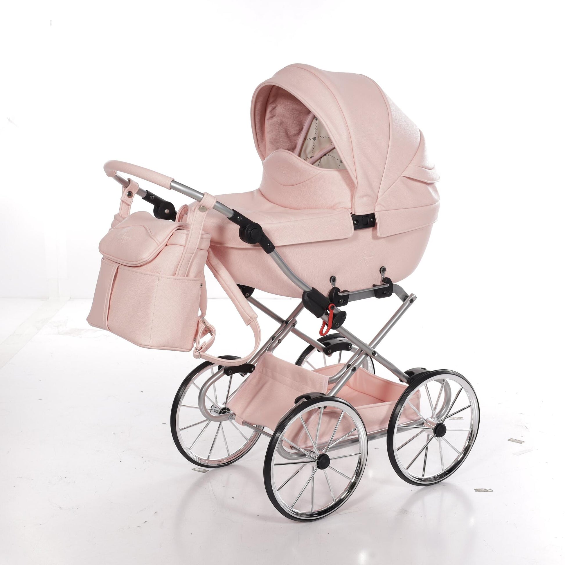 Carro De Muñecas Bon Bon Mini Classic Rosa_1