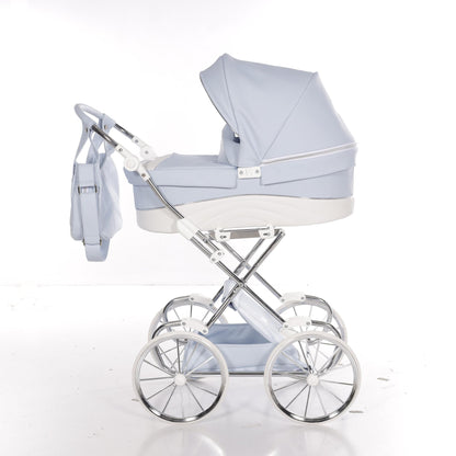 Carro De Muñecas Lulla Maxi Classic Azul_2