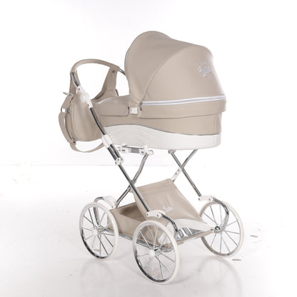 Carro De Muñecas Lulla Maxi Classic Beige_0