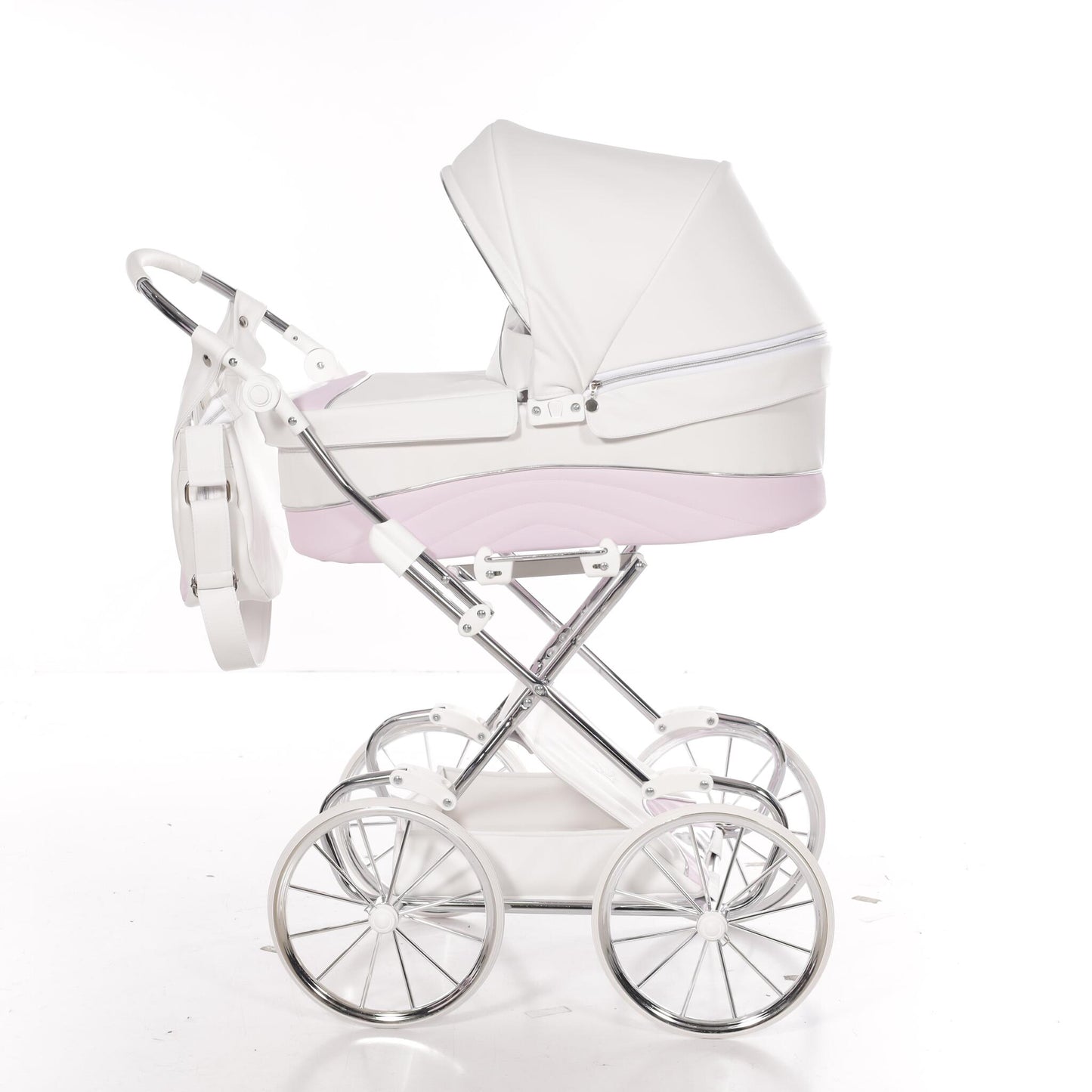 Carro De Muñecas Lulla Maxi Classic Blanco_2