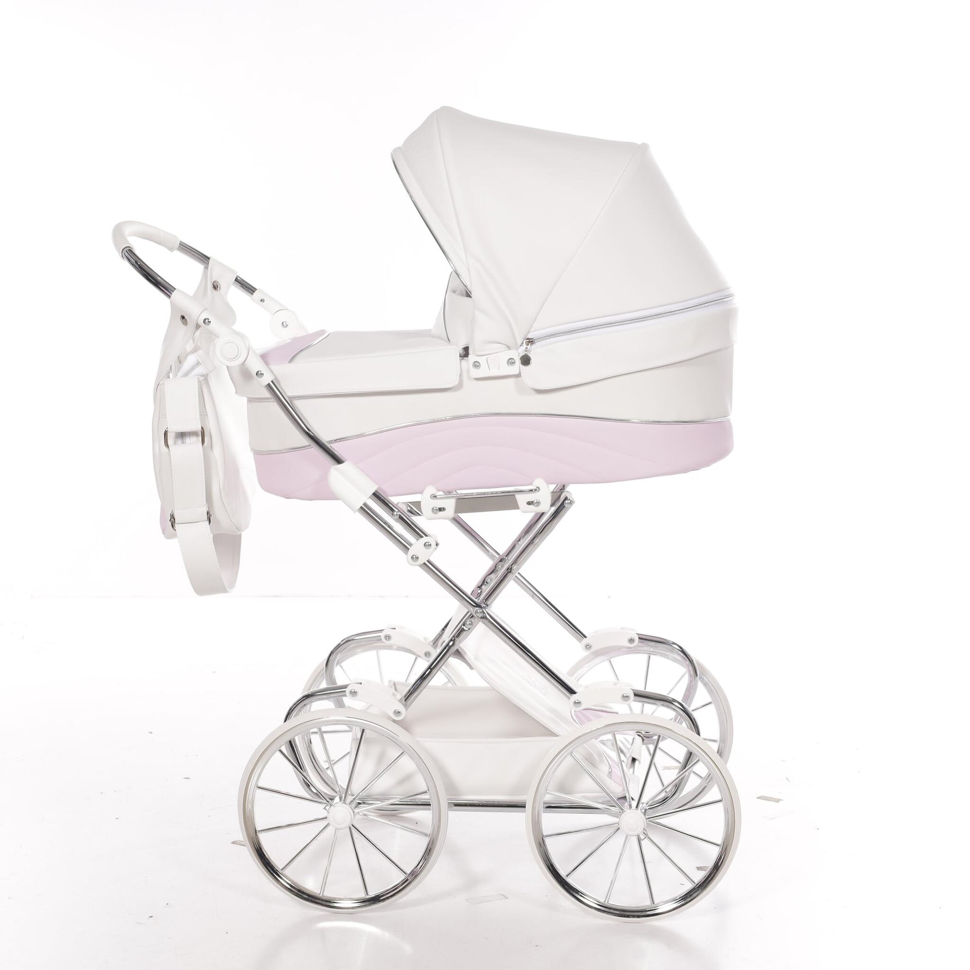 Carro De Muñecas Lulla Maxi Classic Blanco_2