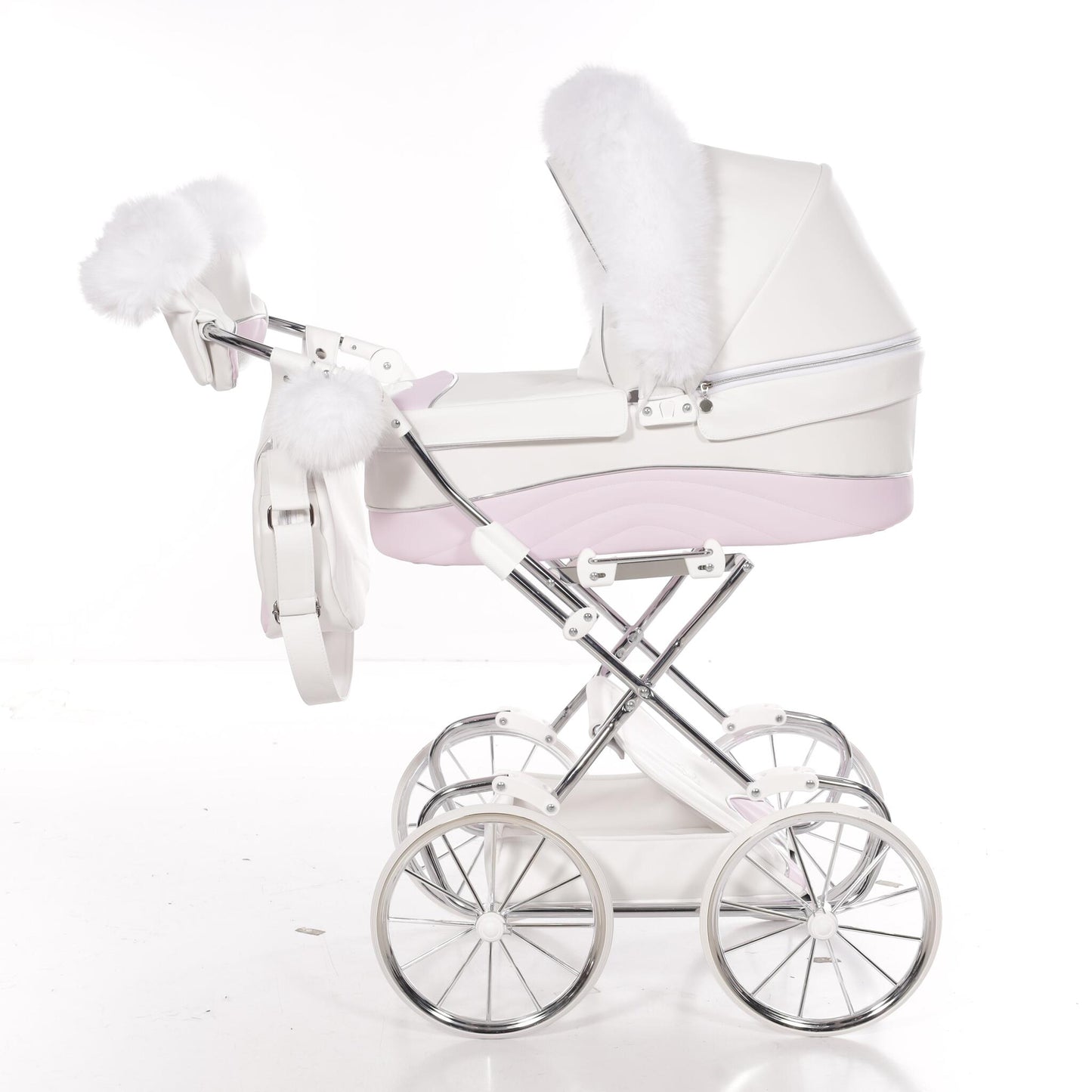 Carro De Muñecas Lulla Maxi Classic Blanco_4