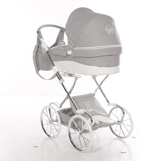 Carro De Muñecas Lulla Maxi Classic Gris_0