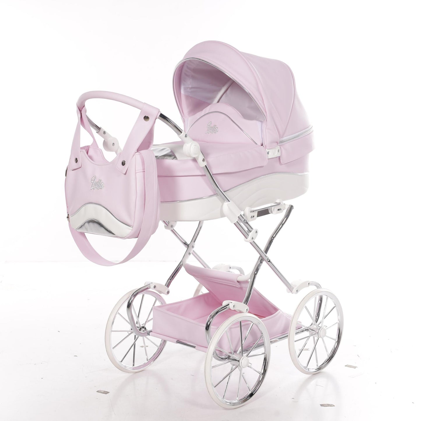 Carro De Muñecas Lulla Maxi Classic Junama | Un Cochecito Elegante Para Grandes Aventuras De Juego_4