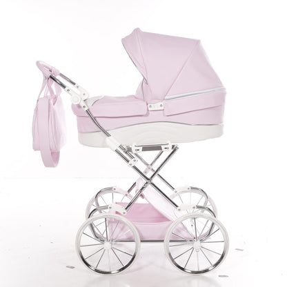 Carro De Muñecas Lulla Maxi Classic Rosa_1