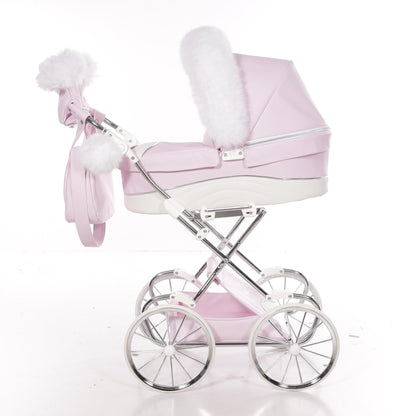 Carro De Muñecas Lulla Maxi Classic Rosa_3