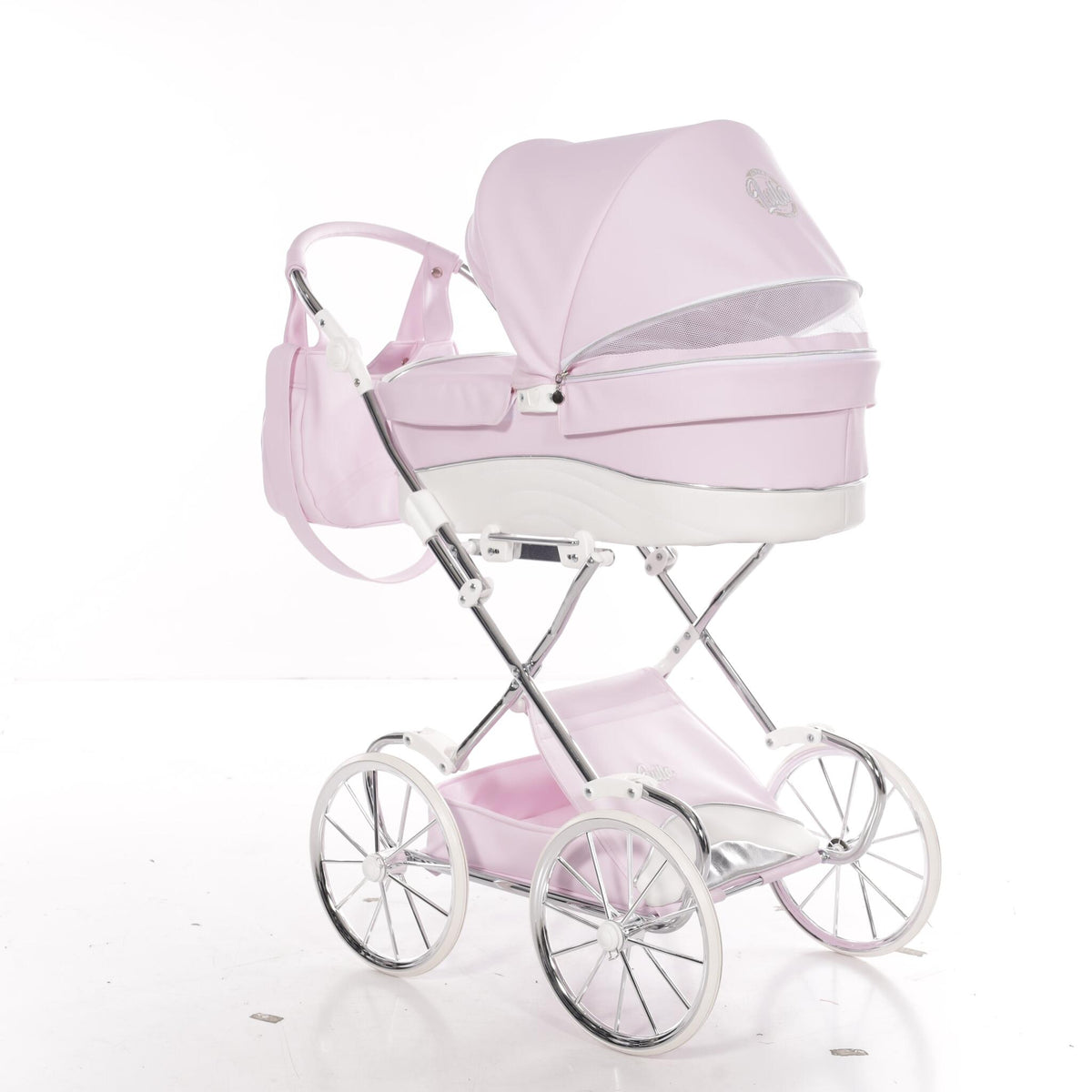 Carro De Muñecas Lulla Maxi Classic Rosa_5