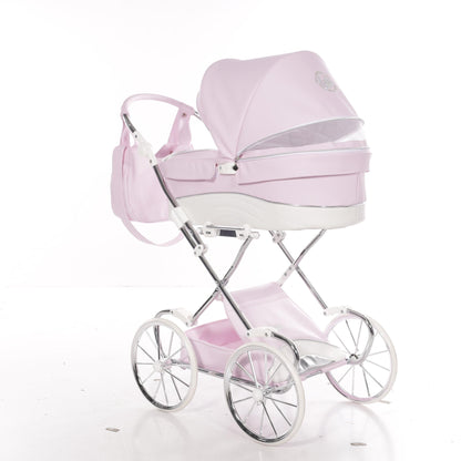 Carro De Muñecas Lulla Maxi Classic Rosa_5