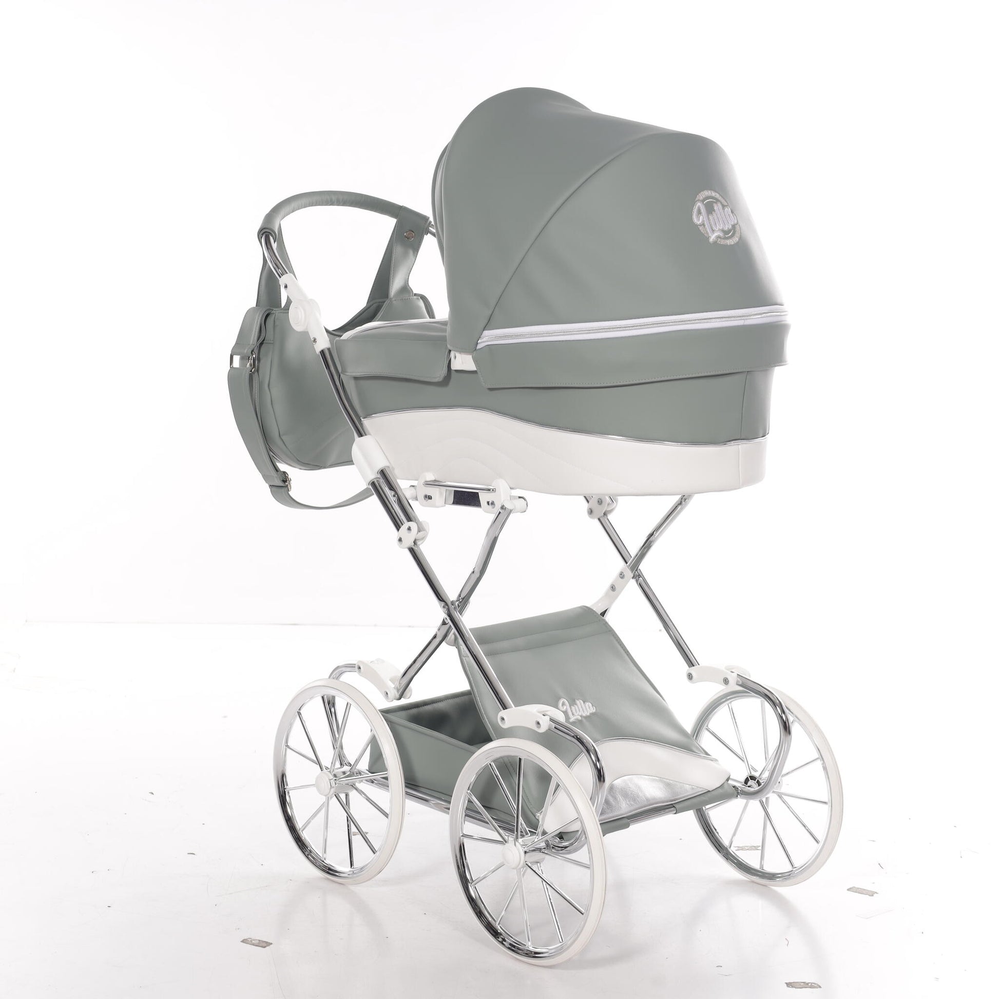 Carro De Muñecas Lulla Maxi Classic Verde_2