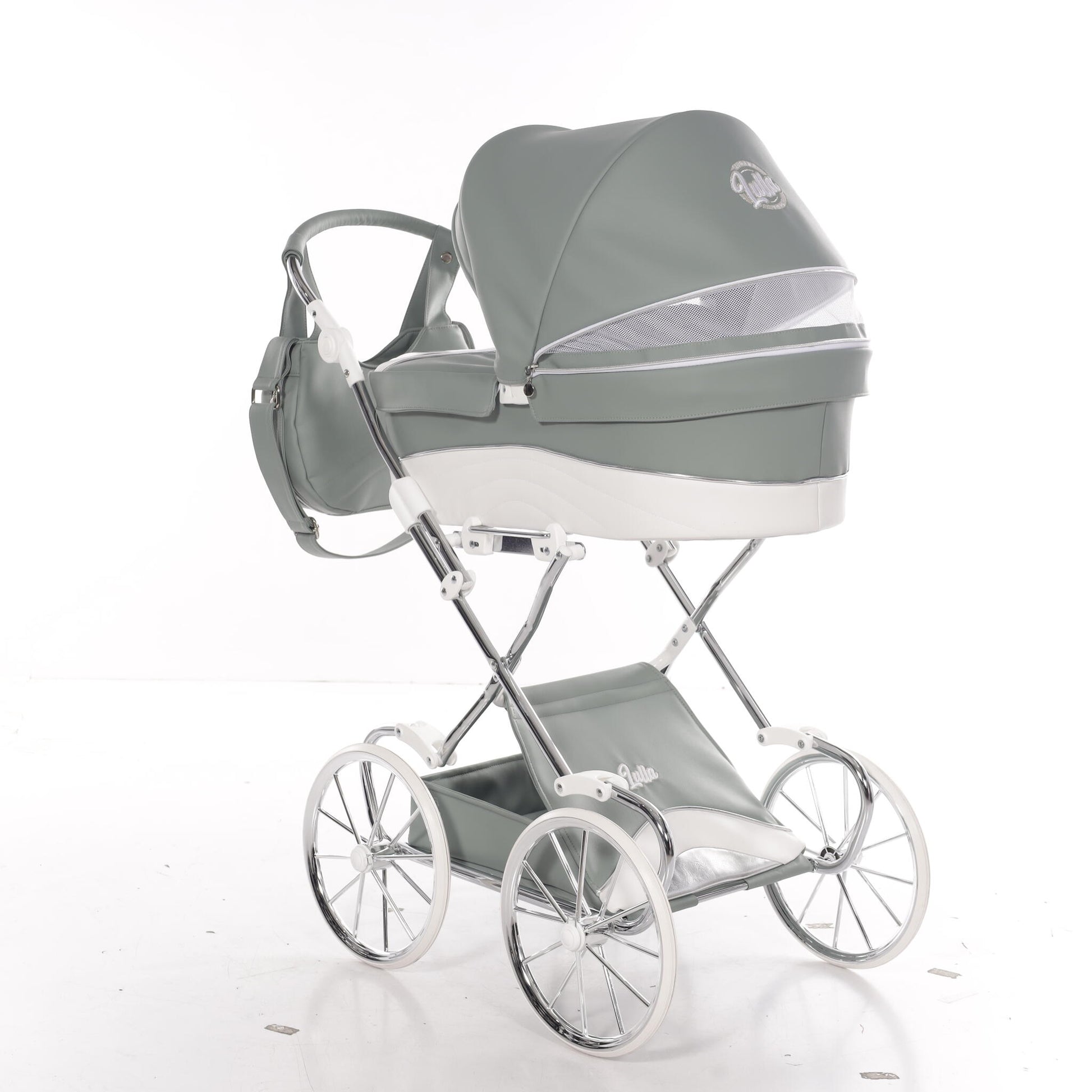 Carro De Muñecas Lulla Maxi Classic Verde_3