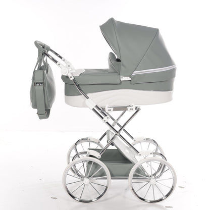 Carro De Muñecas Lulla Maxi Classic Verde_4
