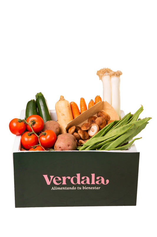 Cesta de verduras ecológicas ideal para cremas y elaboración de potitos infantiles 4-5 kg_0