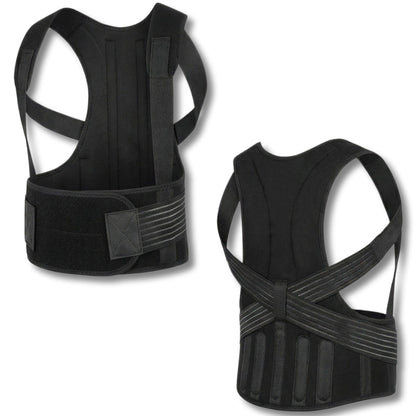 Chaleco De Soporte Dorsal Con Calor, Faja Lumbar – 111 Imanes Y Turmalina, Soporte_0