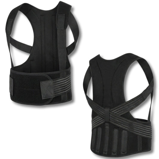 Chaleco De Soporte Dorsal Con Calor, Faja Lumbar – 111 Imanes Y Turmalina, Soporte_0