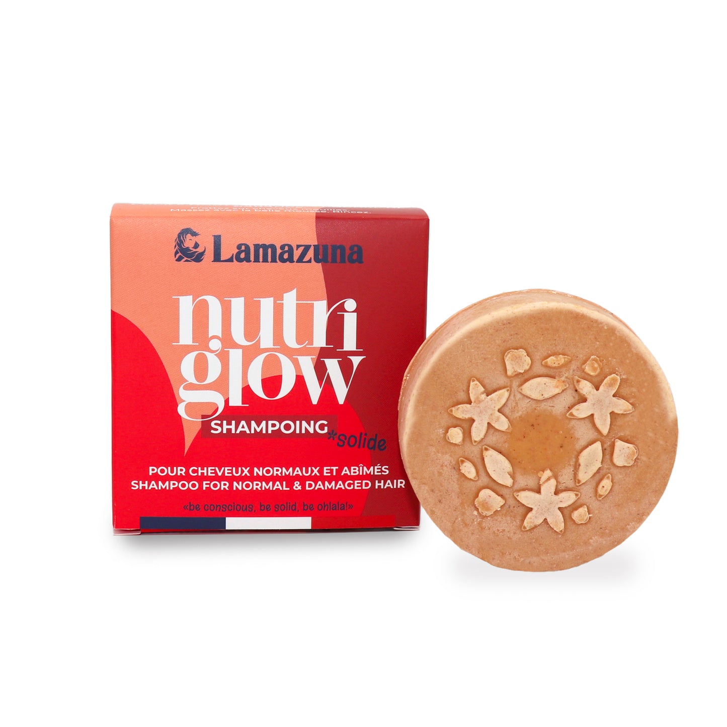 Champú sólido cabellos normales con aceite de Abisinia Lamazuna 70ml