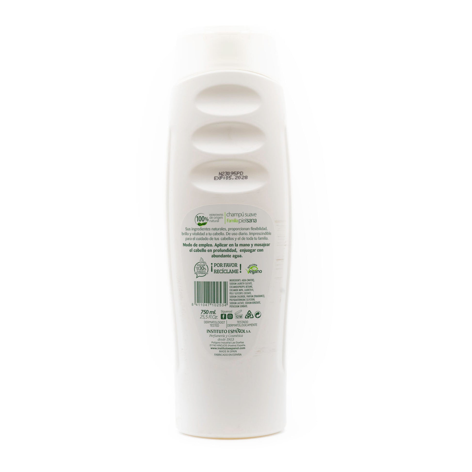 Champú Suave Piel Sana Instituto Español 750ml_1