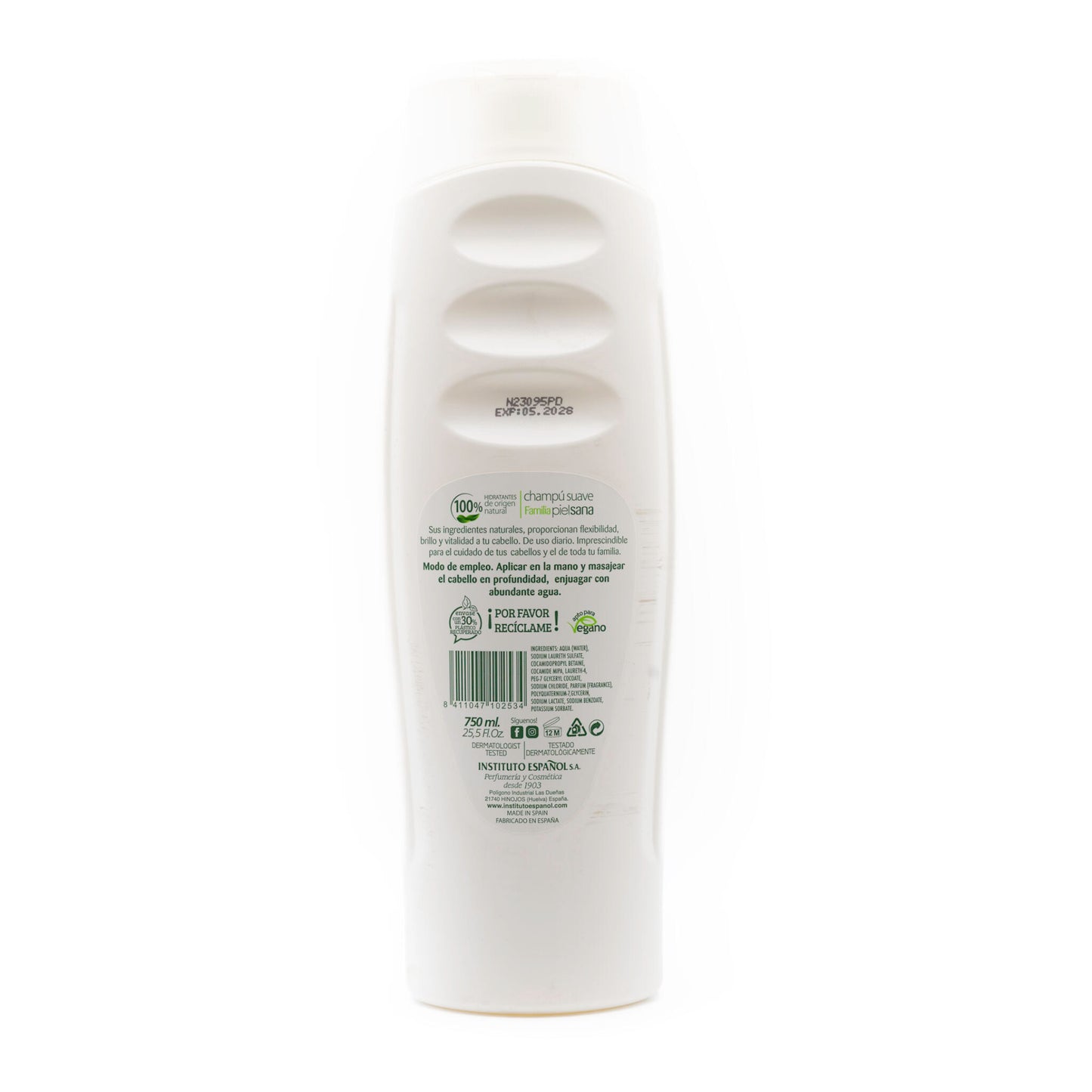Champú Suave Piel Sana Instituto Español 750ml_1
