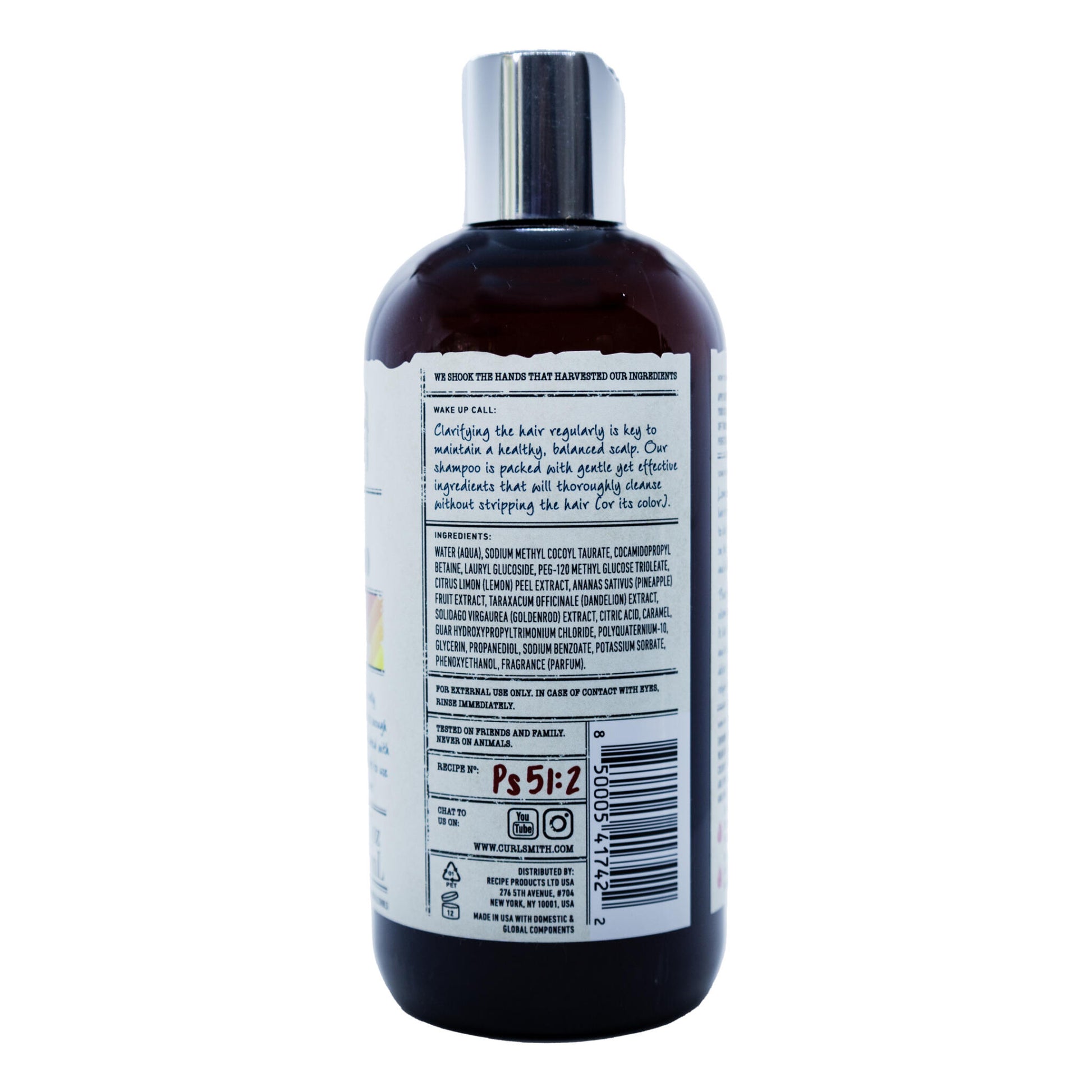 Champú Vivid Tones Vibrancy Recetas De Color Curlsmith 355ml_1