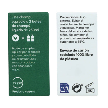 Champú sólido Anticaspa con Romero y Salvia Planeta Huerto 85 gr