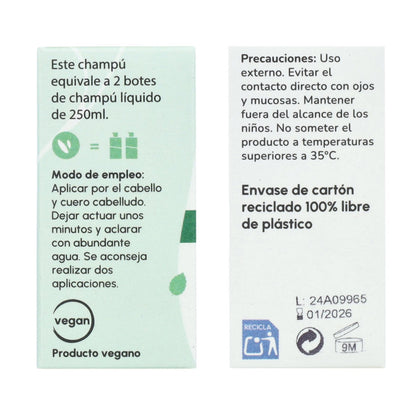 Champú sólido antigrasa Menta Planeta Huerto 85 gr