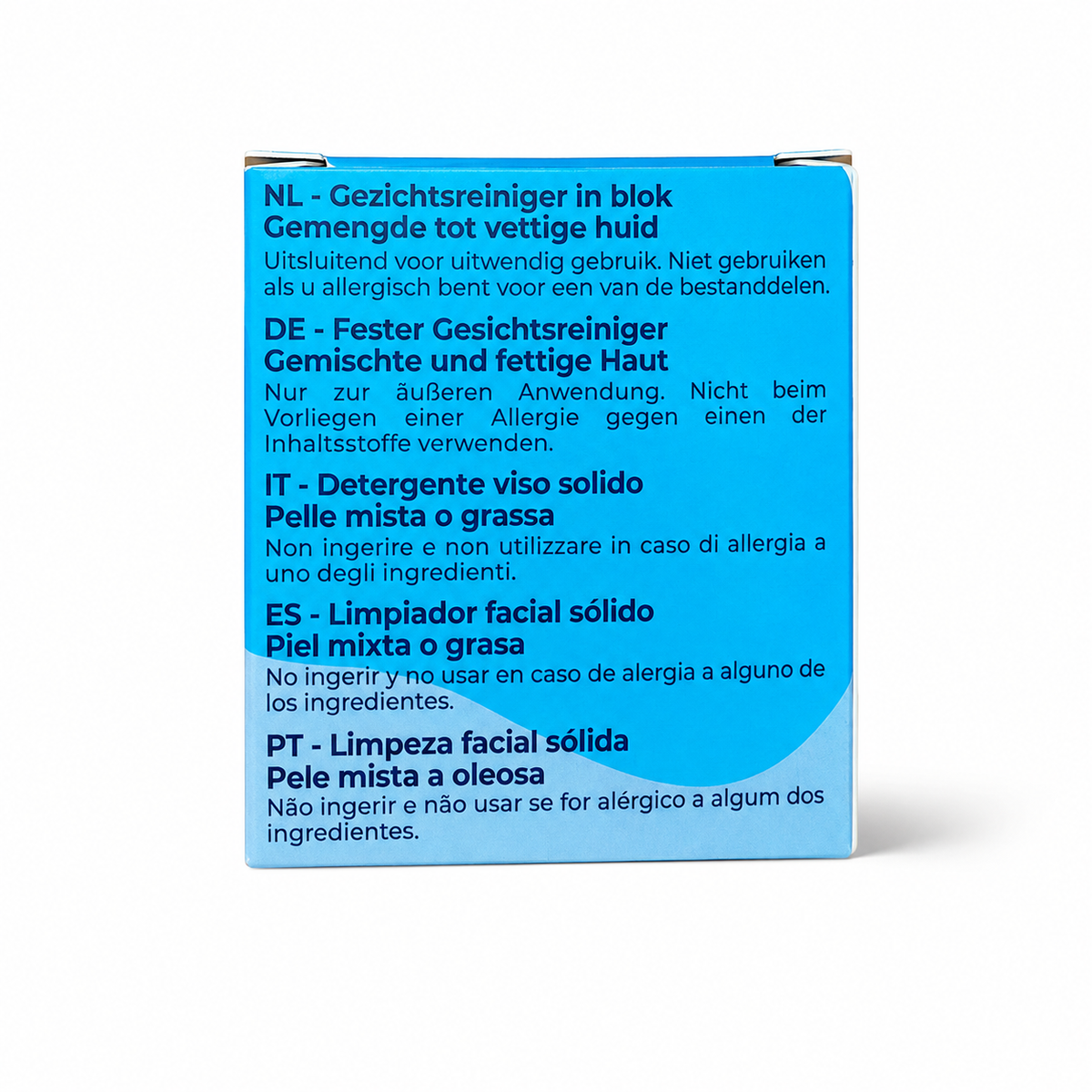 Limpiador facial sólido piel mixta-grasa Lamazuna 1 ud 25g