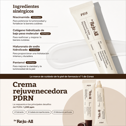 Crema rejuvenecedora avanzada con PDRN Dr. Reju-All 20 ml