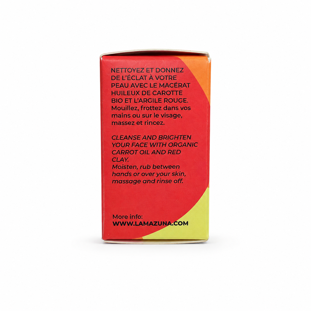 Limpiador facial sólido piel normal Lamazuna 1 ud 25g