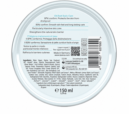 Crema cara &amp; cuerpo Sentitiv Bio Lavera 150 ml