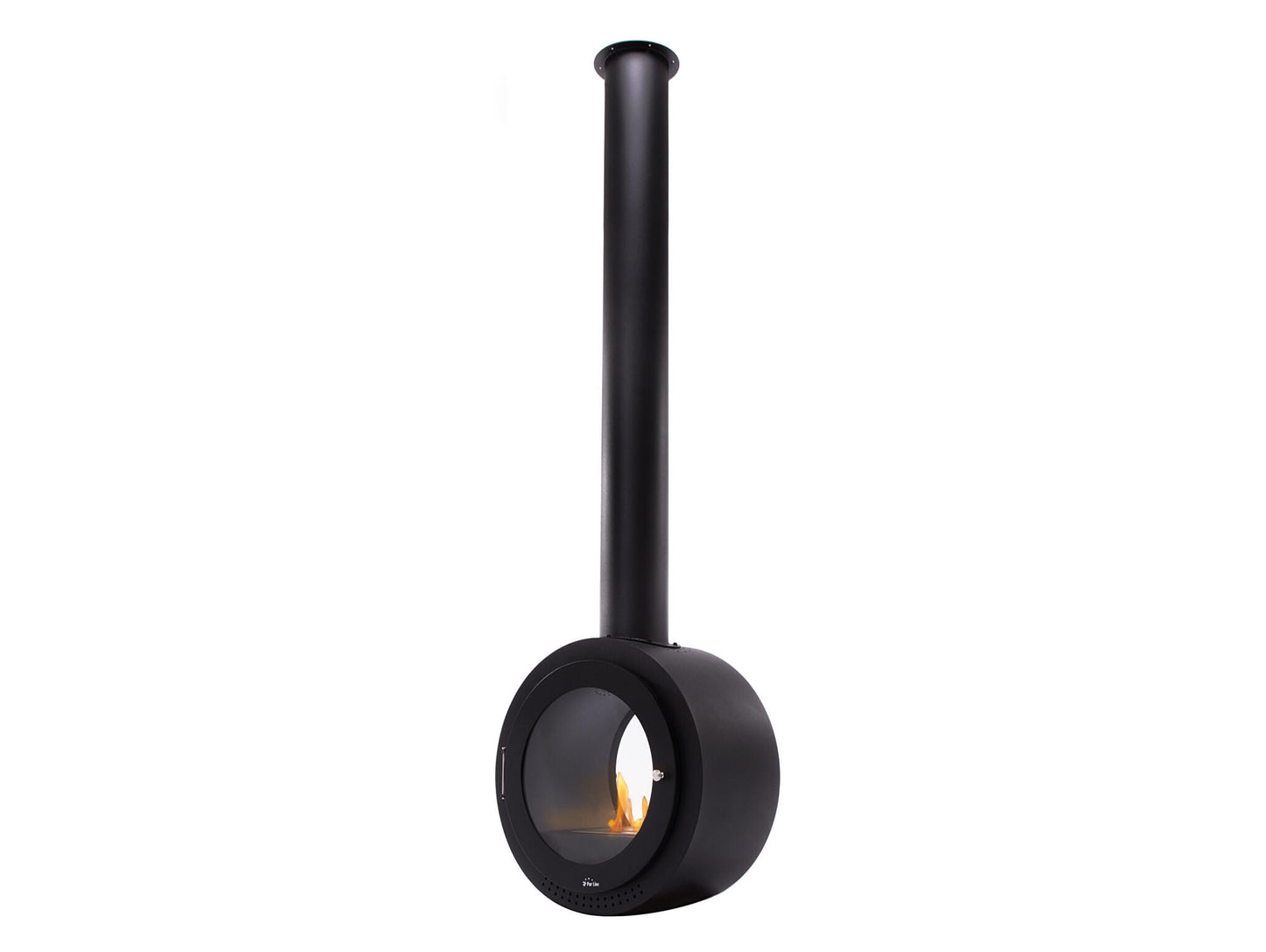 Chimenea De Etanol De Techo Con Diseño Circular Syke Round Purline_0